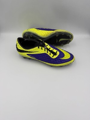 Nike Hypervenom Phantom 1 Elite Blue Yellow ACC Football Cleats