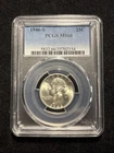 1946-S 25C Washington Silver Quarter PCGS MS66 Item#408