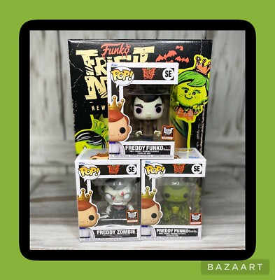 Funko FRIGHT NIGHT - 3 Pack - Freddy Nosferatu/ Zombie/Creature From The Lagoon