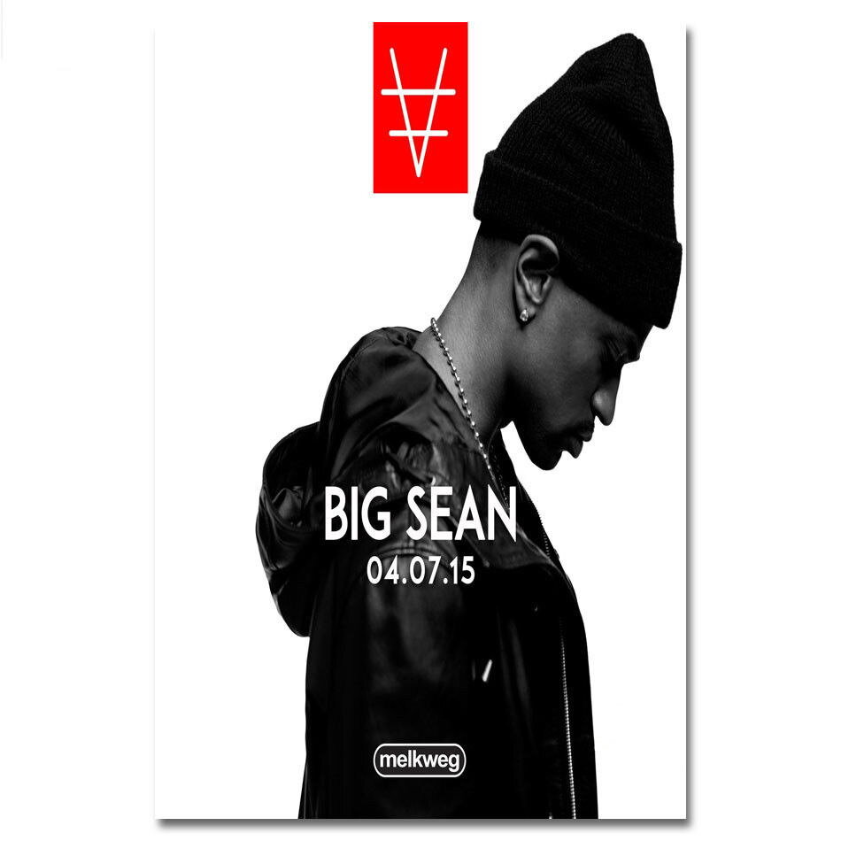 60608 Big Sean Rapper Hip Hop Music Ablum Star Wall Decor Print
