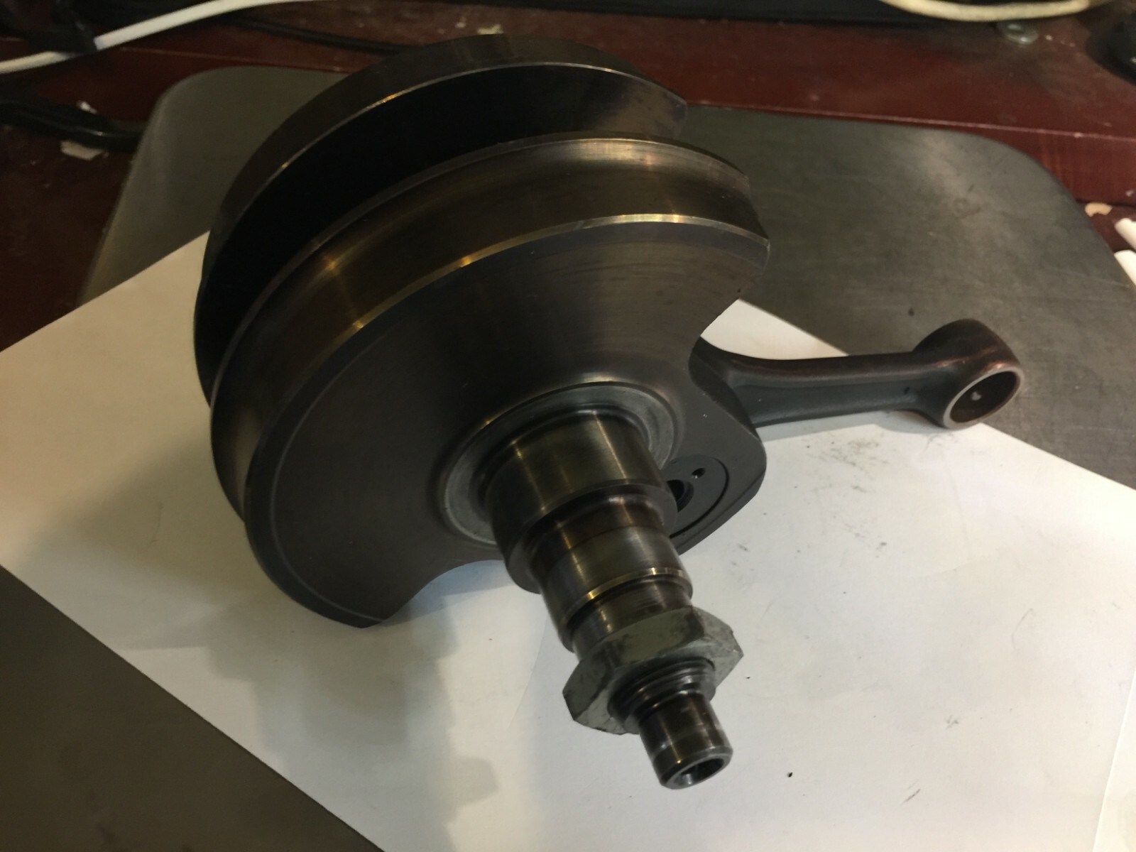 Kawasaki KLR 650 KLR650 Engine Motor Crankshaft Crank Shaft Piston Rod 1197 eBay