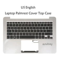 Laptop Keyboard Palmrest Cover Top Cover For ASUS Zenbook UX305F UX305FA Silver