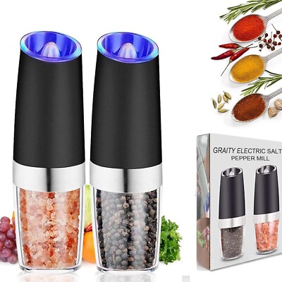gravity electric salt & pepper mill