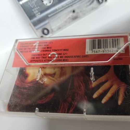 Paula Abdul Shut Up And Dance Mixes Audio Cassette Tape - Picture 5 of 5