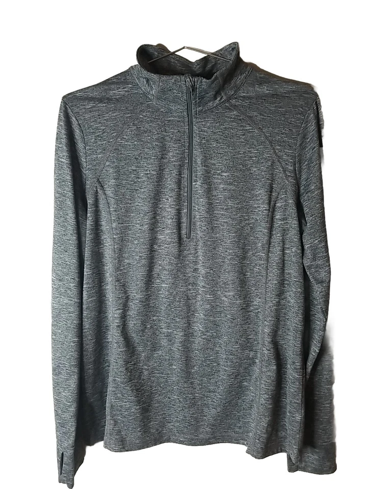 Prenda deportiva XERSION para mujer manga larga media cremallera talla grande Foto 3 de 4