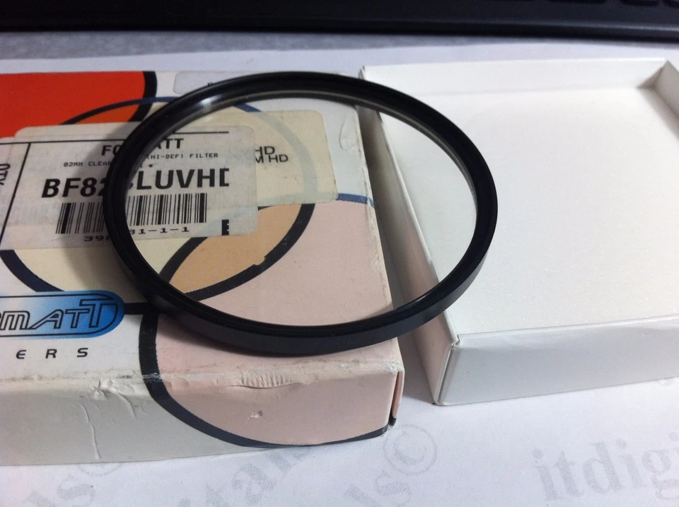Formatt 82mm BF82-CLUVHD UV Clear HD (HI-DEF) Lens Filter 82 mm 29831-1-1 - Image 4 of 4