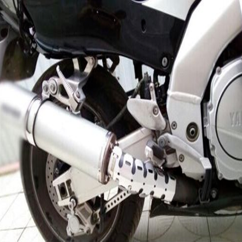 Exhaust Pipe Insulation Heatshield Guard Cover For Cafe Racer Tracker Chopper - Picture 2 of 18