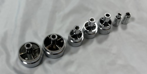Vintage Montgomery Ward Console Stereo Record Player - Control Knob - Set Of 7 - Picture 6 of 10