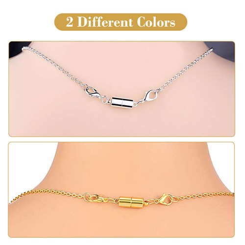5x Lobster Clasp Magnetic Clasps Hooks Bracelets Necklace Connector DIY Jewelry - Picture 17 of 24