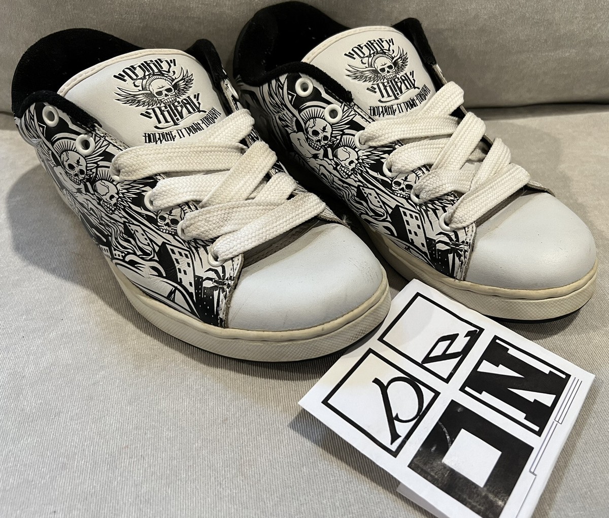 Custom Osiris Osiris Shoe Tattoo