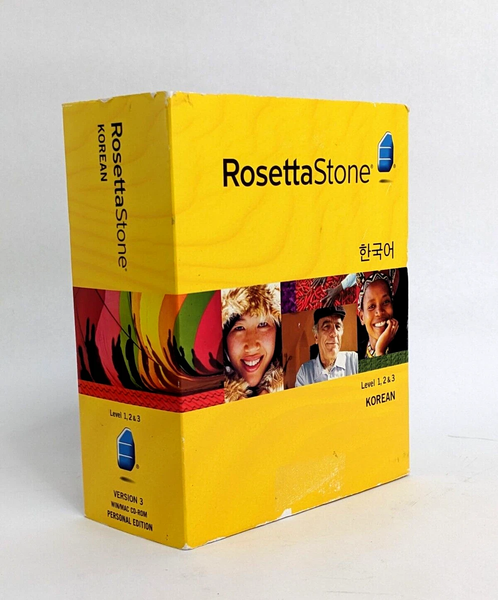 Rosetta cheap stone korean