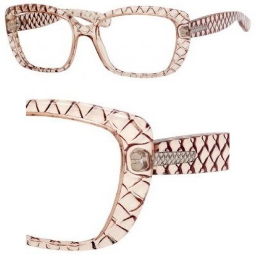 Bottega Veneta Butterfly Eyeglasses B.V. 216 43L Light Rose Authentic Free Ship - Picture 3 of 3