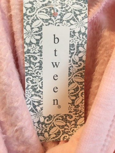 NEU Btween rosa "Love Is All You Need" Hi-Low Hoodie Mädchen Größen 5 & 6 B - Bild 4 von 6
