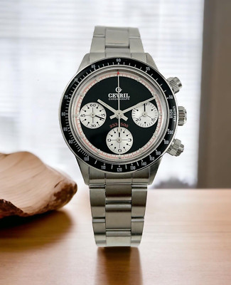 2023 Gevril Tribeca 'Paul Newman' Chronograph Panda Limited