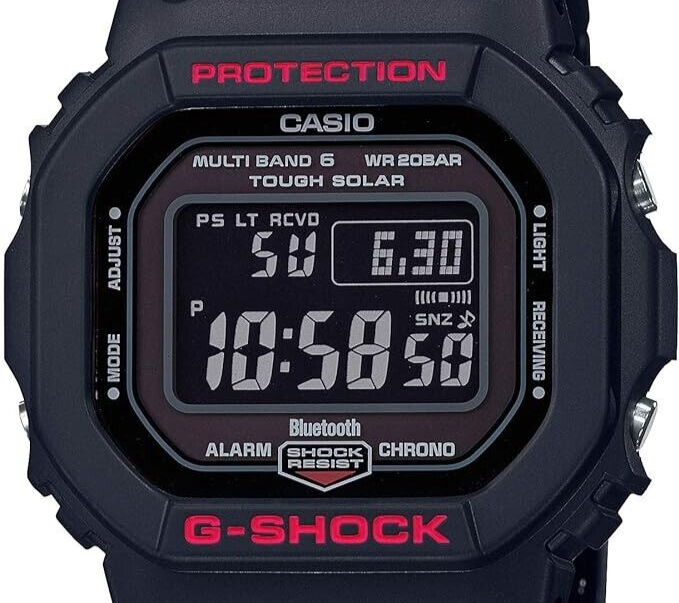 CASIO G-SHOCK GW-B5600HR-1JF Solar Radio Men's Watch Bluetooth in