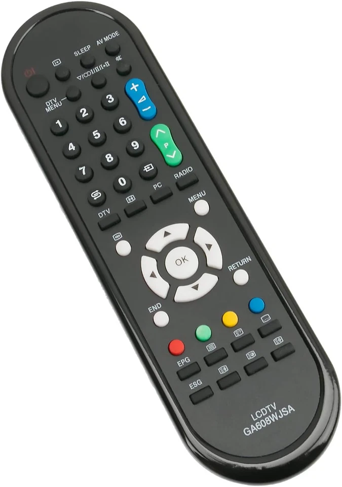 Sostituzione Telecomando per Sharp Aquos TV LC-24LE210E LC-24LE220E Series LC - Immagine 3 di 4