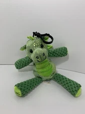 Scentsy Buddy Clip Scout green dragon plush keychain scented Wild What-a-Melon