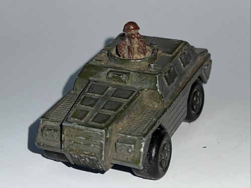 Vintage Matchbox Lesney Rolamatic Stoat #28 Armored Vehicle Made In England 1973 - Picture 12 of 24