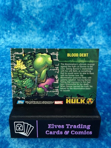 The Incredible Hulk SINGLE Non-Sport Trading card by Topps 2003 MARVEL - Picture 26 of 148