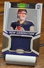 2023 Certified Football Will Levis Rookie #'d/399 RC New Generation Patch TITANS