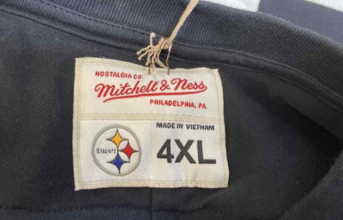 Auth Mitchell & Ness Jerome Bettis #36 Pittsburgh Steelers NFL Shirt Jersey 4XL - Picture 8 of 11