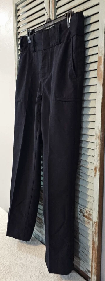 SPIEWAK DUTY TROUSERS Mens Size 34 Navy Blue Poly/Wool 55/45 Uniform Work Pants - Image 3 of 4