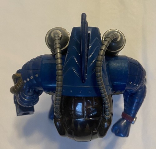 Street Sharks PowerBite Dr Piranoid 1995 StreetWise Action Figure Mattel Vtg - Picture 4 of 4
