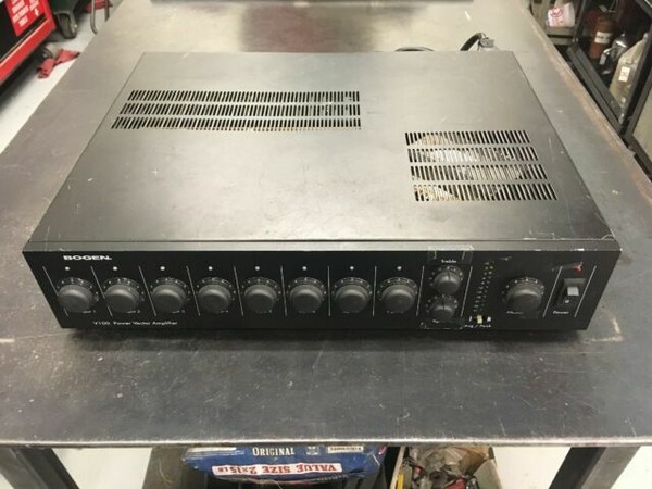 Bogen V100 Power Vector Amplifier Modular Amp 100w for sale online | eBay
