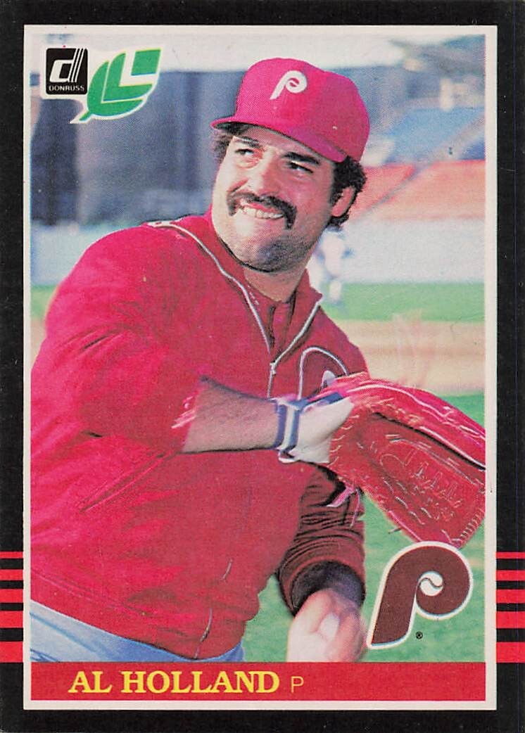 AL HOLLAND 1985 DONRUSS LEAF BASEBALL #151 | eBay