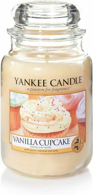 Yankee Candle 1093707EZ Jar Candle, Large - Vanilla Cupcake for sale online  | eBay