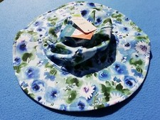 Girls Summer Floral UPF 50 UV Protection Hat 1 - 2 Years NEXT Summer Swimwear