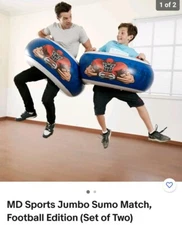 MD Sports Jumbo Sumo Match, Football Edition (Set of Two)