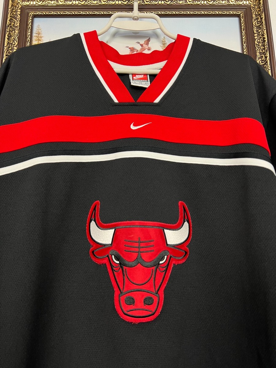 Vintage 90's Nike NBA Chicago Bulls Warm Up Shooting Jersey Jordan