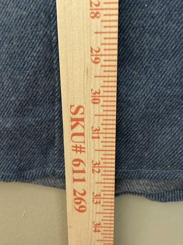 Camisa De Colección Sears Fieldmaster Mediana Alta Para Hombres Franela Azul Pesada Abotonada Nueva Con Etiquetas - Imagen 9 de 10