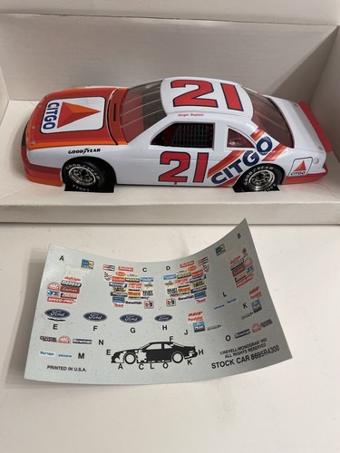 '92 Revell-Monogram Citgo T-Bird #21 Morgan Shepherd Diecast Stock Car 1:24 - Picture 2 of 9