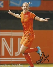 Netherland World Cup Manon Melis Autographed Signed 8x10 Photo COA A