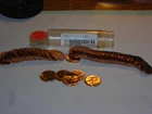 wheat penny ROLL 1958-D RED BU 1958D LINCOLN CENT ROLL GEM RED UNC 50 PC LOT