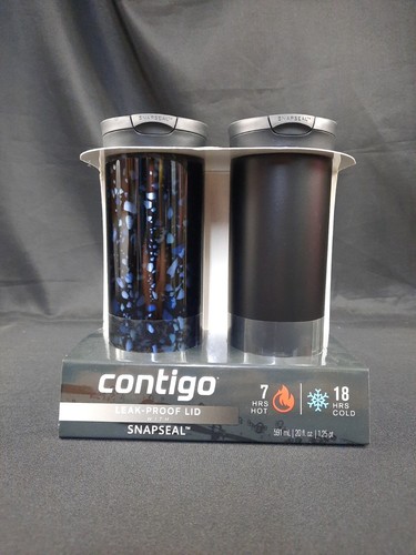 Contigo Huron Snapseal 20 Oz Travel Mug Set Of 2