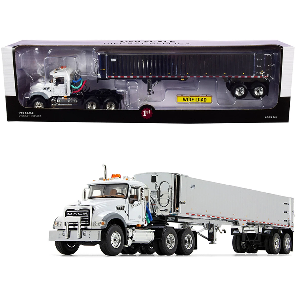 1 50 scale dump truck sale and trailer