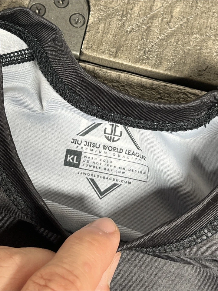 Camiseta Grande Juvenil Jiu Jitsu Finales Liga Mundial Calidad Premium Manga Larga Foto 2 de 4