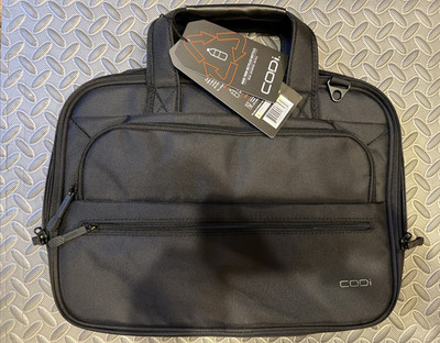Codi Laptop Bag Briefcase 15.6''-16'' with Mouse and Cable Lock *NO CHARGE PORT*