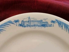 Vinoy Park Hotel St Petersburg Florida Dining Room 5.25" Plate Sterling China 