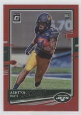 2020 Panini Donruss Rookie Optic Preview Red Prizm 38/99 Ashtyn Davis 13u1