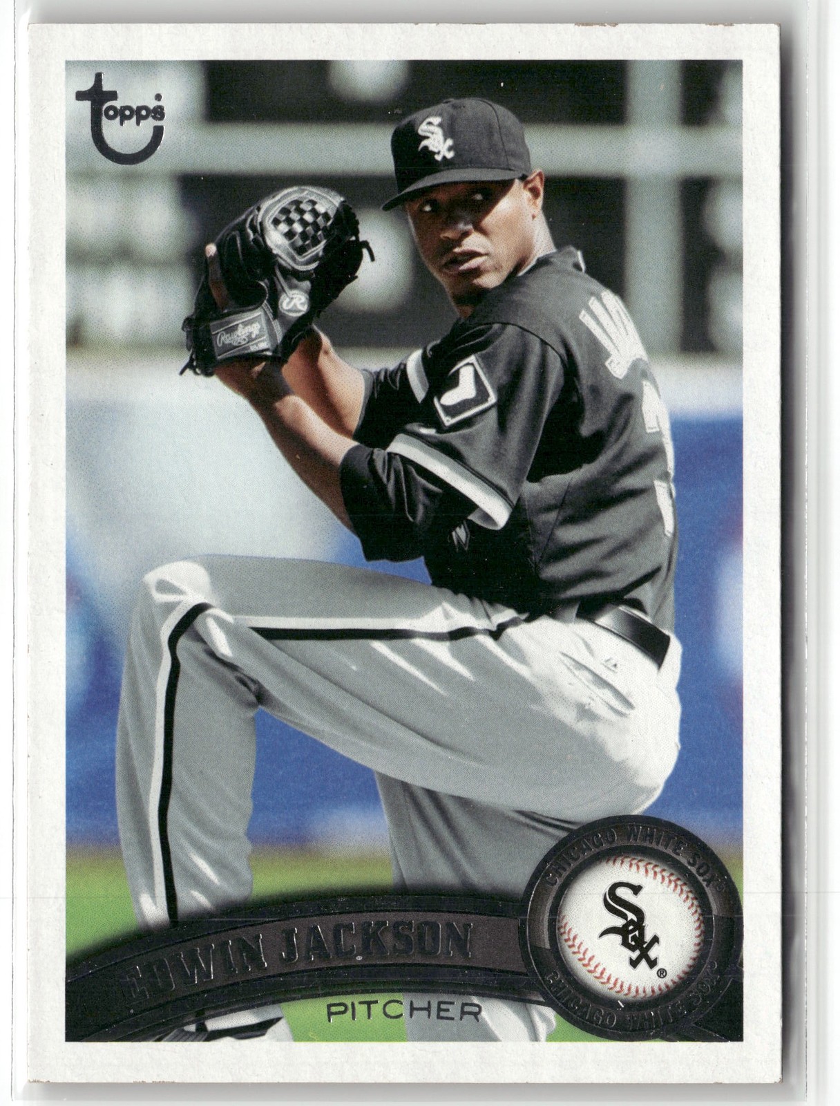 2011 Topps Edwin Jackson Throwback Chicago White Sox #652
