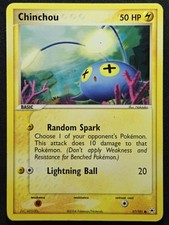 Chinchou 57/101 Hidden Legends 2004 - Pokémon TCG