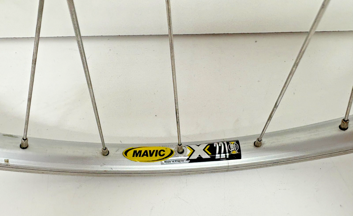 Mavic X 221 32-Spoke Silver Aluminum 26