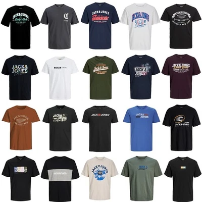 Jack Jones Jungen T-Shirt 4er MIX Junior T Shirt Set Kurzarm Kids Kinder Tee NEU - Bild 1 von 3