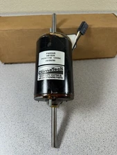 NOS GENUINE CLIMATECH  12V BLOWER MOTOR DUAL SHAFT 1 SPEED 12V NEW OEM HB1530