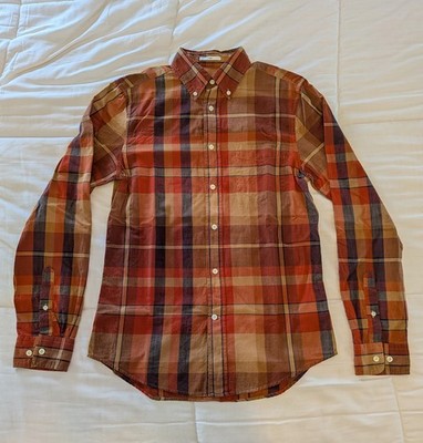 GANT Rugger Genuine Shirt Cotton Button Down Small Slim Fit