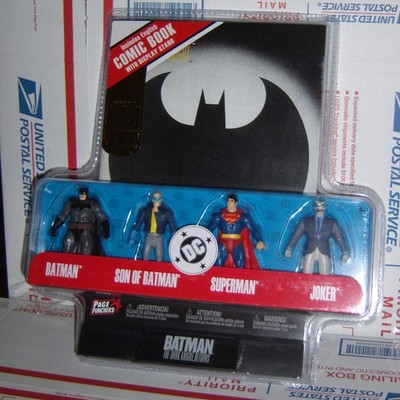 McFarlane DC Page Punchers The Dark Knight Returns 4-Pk Gold Label 3in Figures